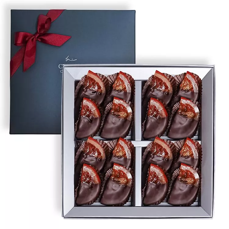 法式糖漬橙片巧克力