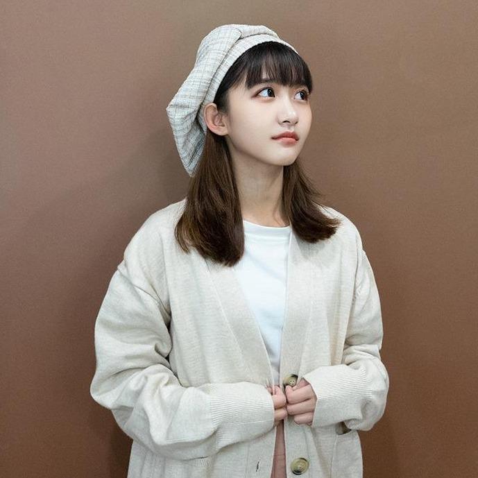 「卡布奇諾」 小香風 手工貝蕾帽 貝雷帽