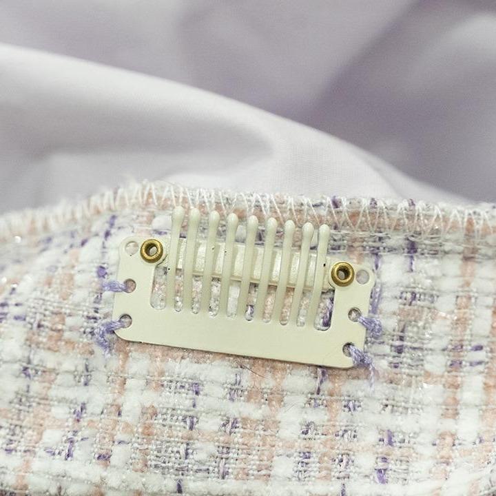 「可可脆片」 小香風 手工貝蕾帽 貝雷帽