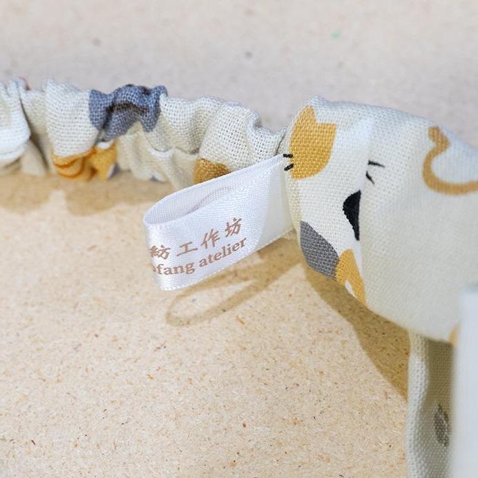 「米色貓背」 手工髮帶  #茉紡工作坊