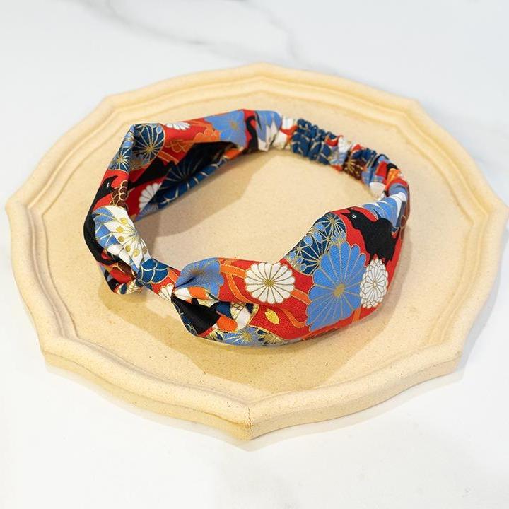 「穿梭黑貓」手工髮帶  #茉紡工作坊