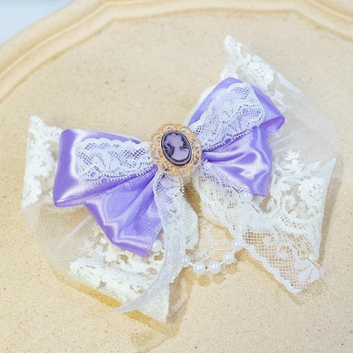 「公主紫蝶」手作別針 手作髮夾 手作商品 手作髮飾 #茉紡工作坊