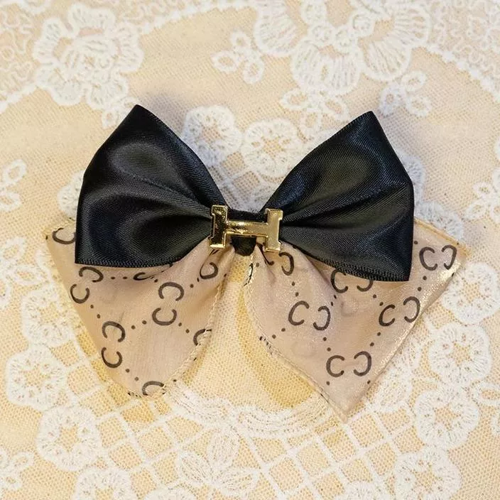 「法式輕奢-黑」 手作髮夾小香風 手作商品 手作髮飾 #茉紡工作坊