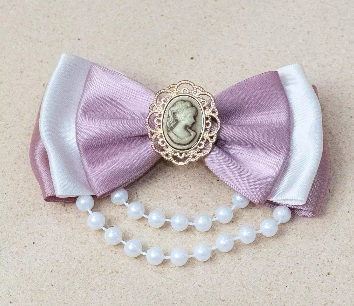 柔砂雅韻(豆沙色)｜茉紡 手作飾品