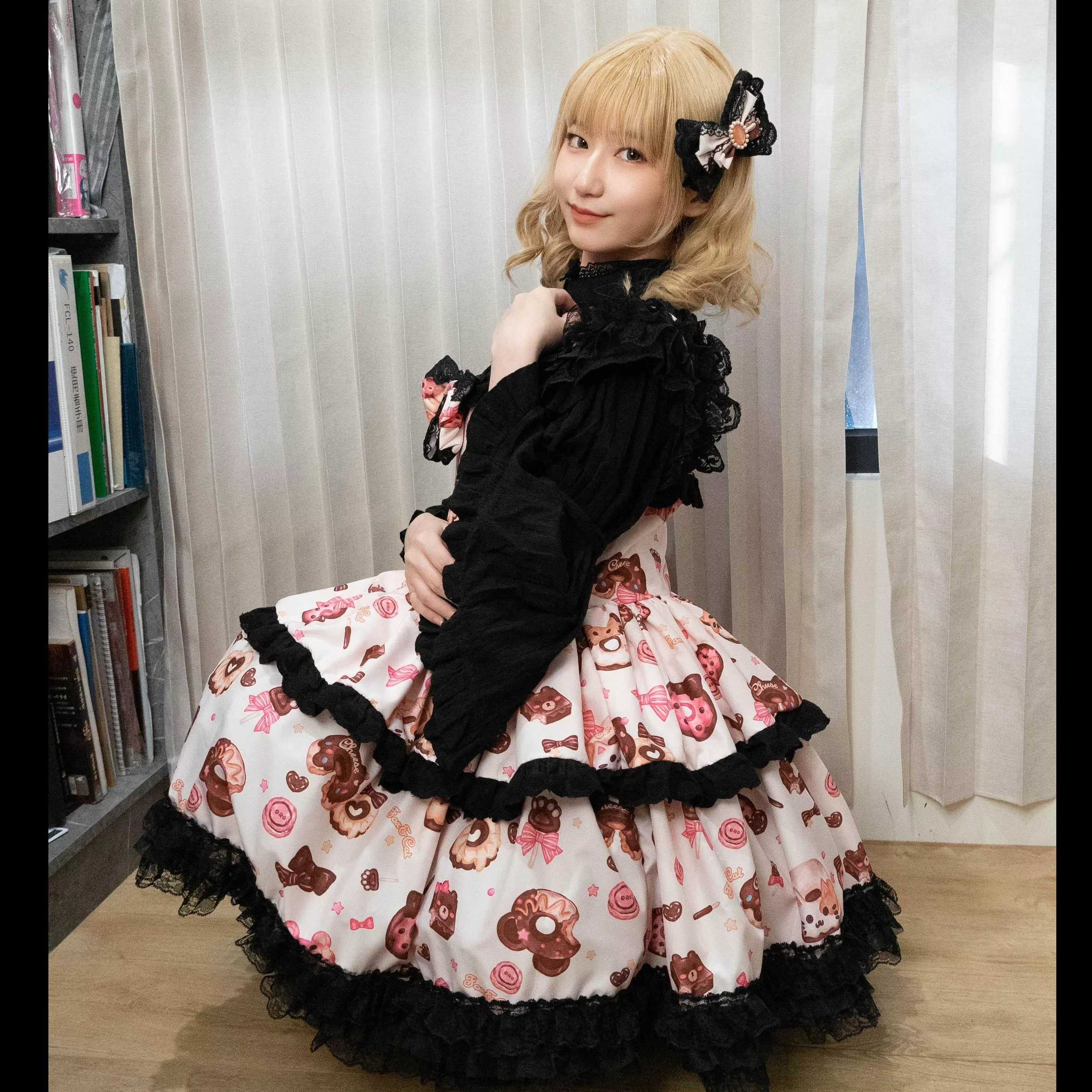 One-Off 系列 甜甜圈花園 ｜茉紡 手作JSK 套組