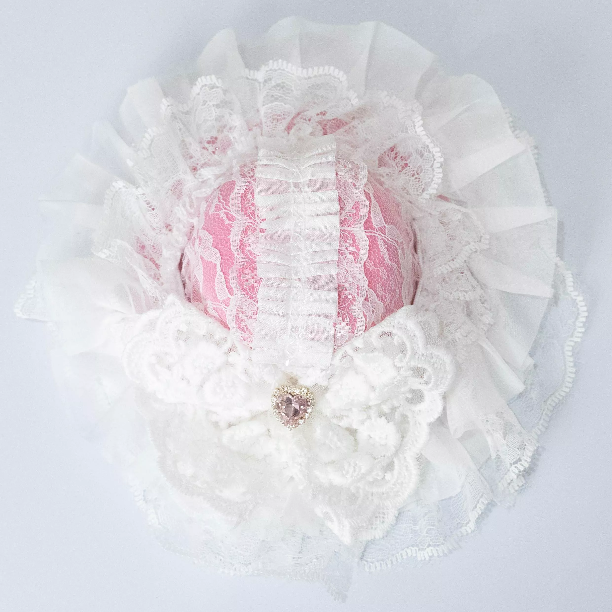 粉霧心語 小禮帽髮夾｜茉紡 手作小禮帽