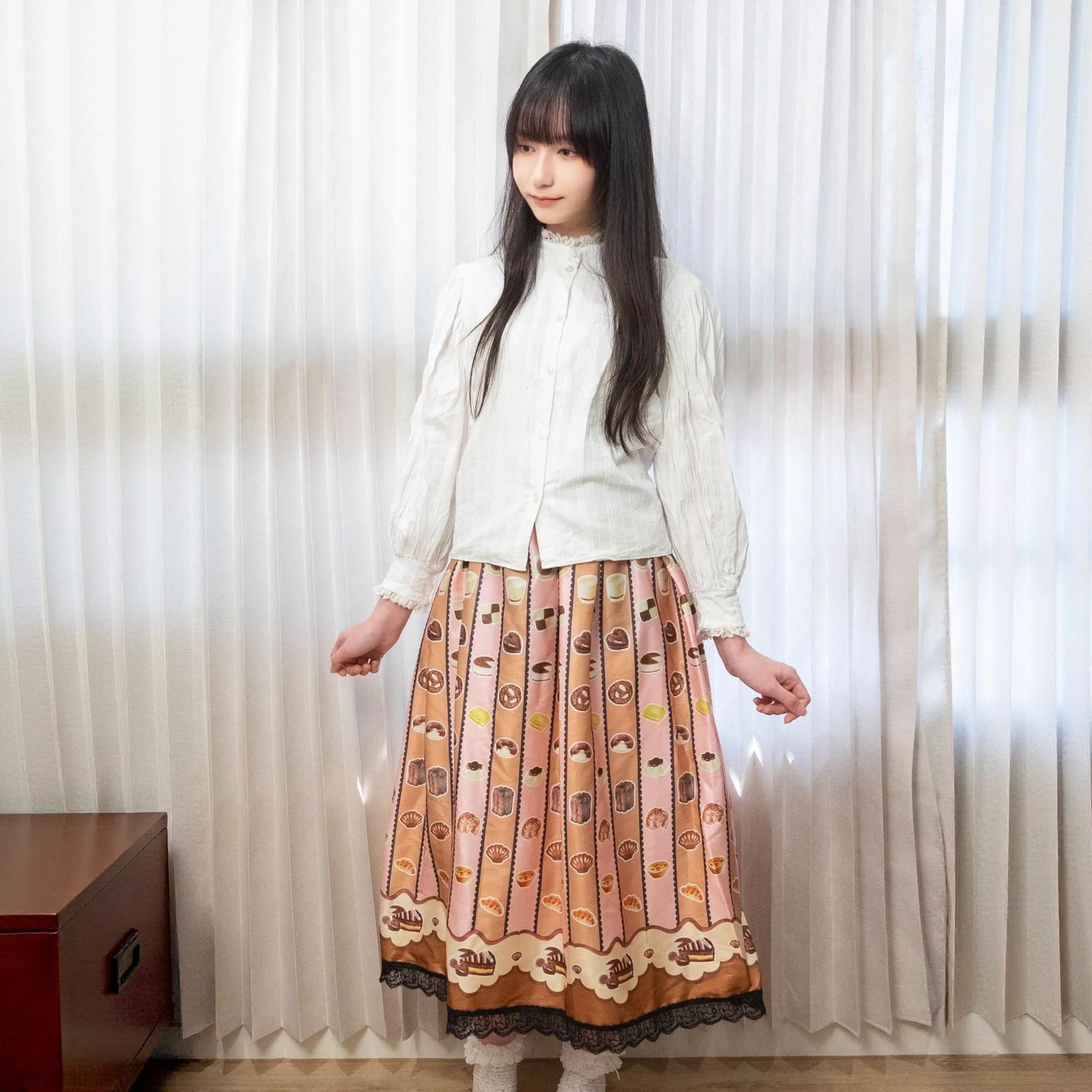午後甜繪SK｜茉紡 手作半身裙