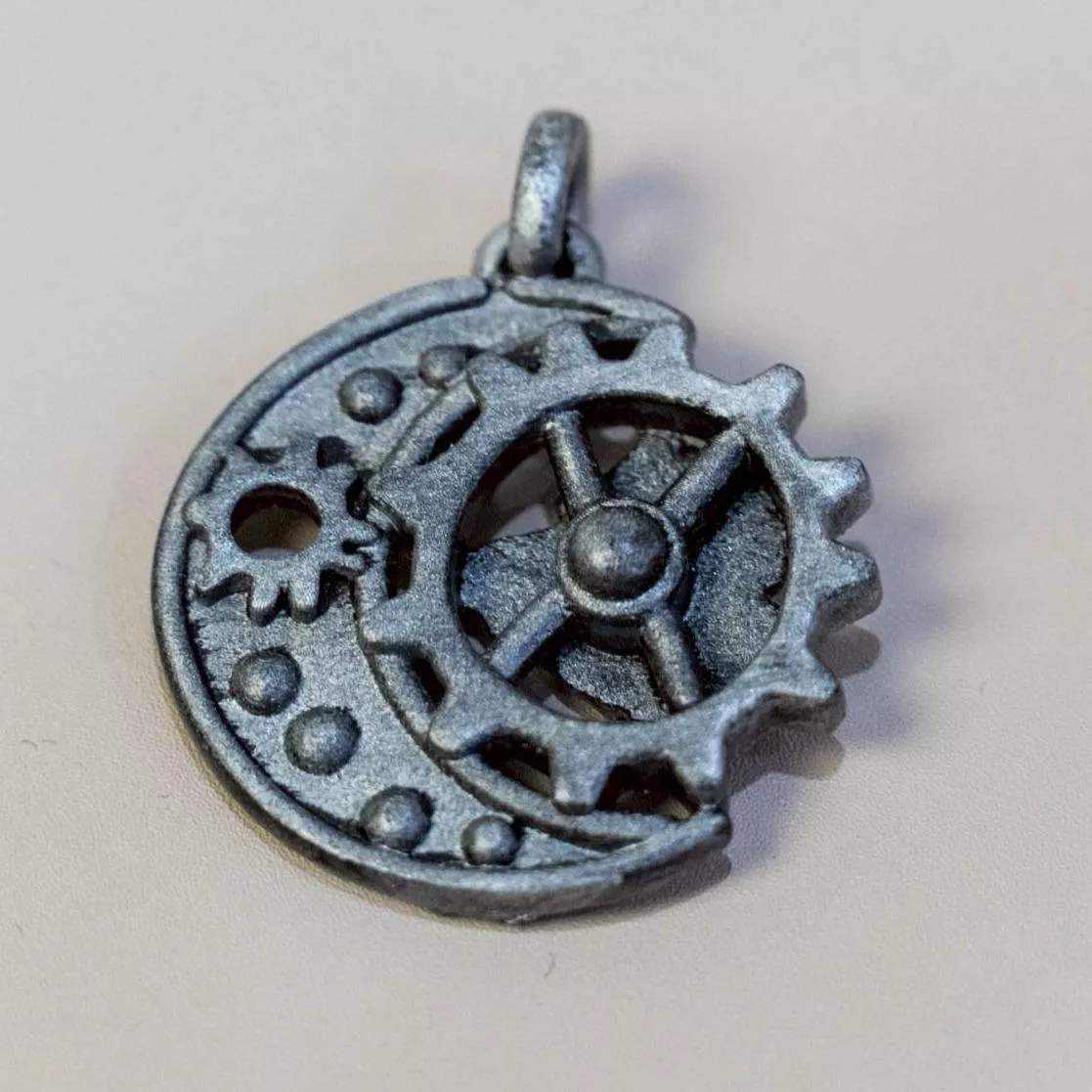 墜飾-暗黑系第一彈(闇月齒輪) #原型製所