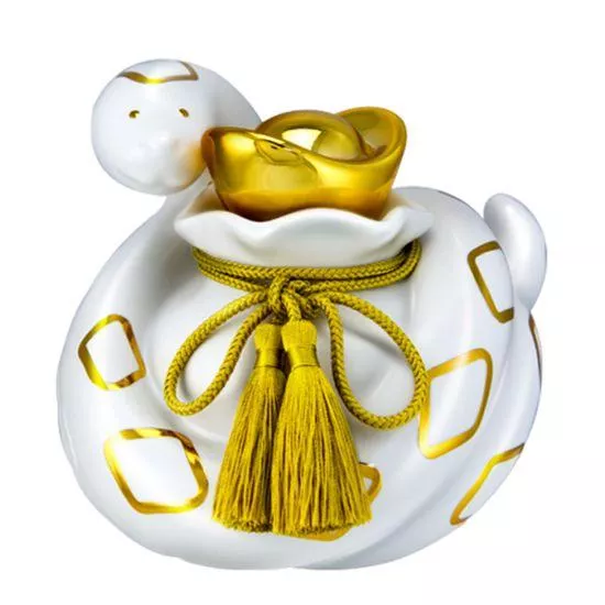 【典藏陶瓷】乙巳年 2025年 十二生肖系列(蛇) 寶蛇福袋 500ml