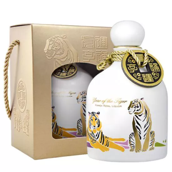 【典藏陶瓷】壬寅年 2022年 十二生肖系列(虎) 虎運亨通 200ml