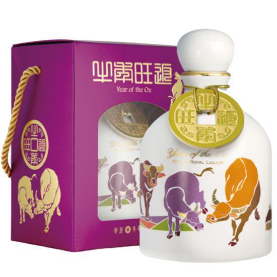 【典藏陶瓷】辛丑年 2021年 十二生肖系列 (牛) 牛年旺返 200ml