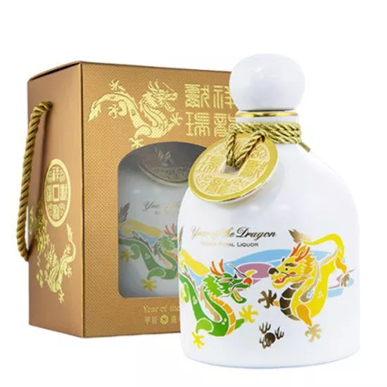 【典藏陶瓷】甲辰年 2024年 十二生肖系列(龍) 祥龍獻瑞 200ml
