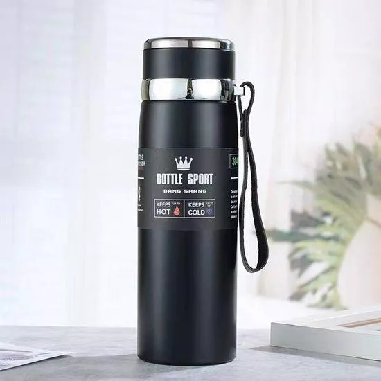 【316材質】智能感測LED數字顯示溫度 真空不锈鋼保溫瓶 ( 1000ml )