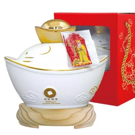 【典藏陶瓷】庚子年 2020年 十二生肖系列(鼠) 數財寶 500ml