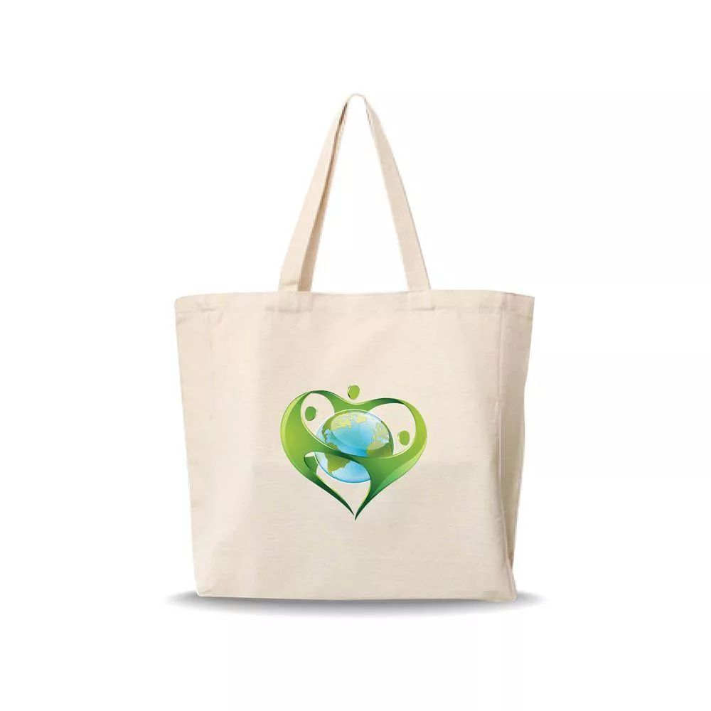 攜手用愛護地球 單肩環保購物袋