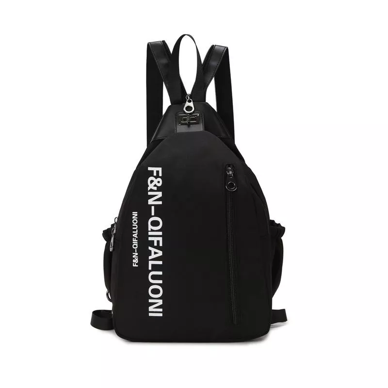 【新款男女時尚】雙肩背包大容量 多功能手提斜跨包 防水牛津布胸包