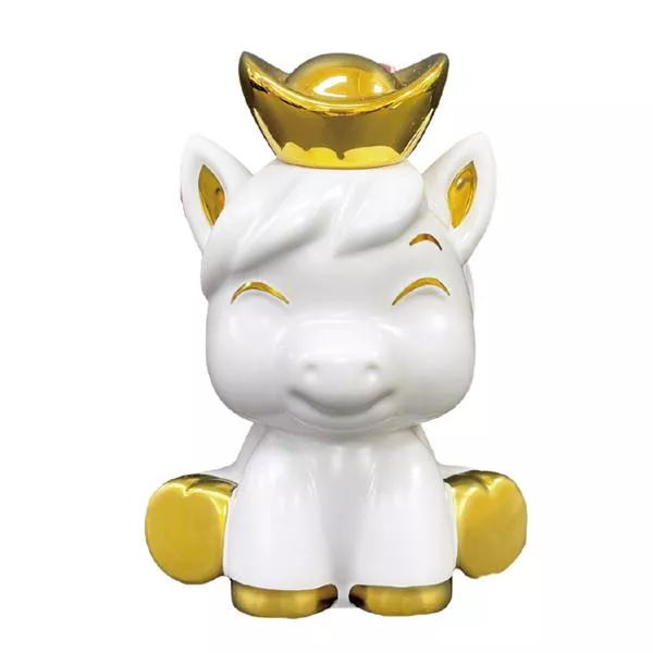 【典藏陶瓷】丙午年 2026年 十二生肖系列(馬) 寶馬躍福 500ml