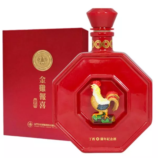 【典藏陶瓷】丁西年 2017年 金雞報喜 500ml