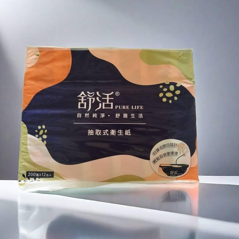 舒潔 衛生紙 200張 100抽