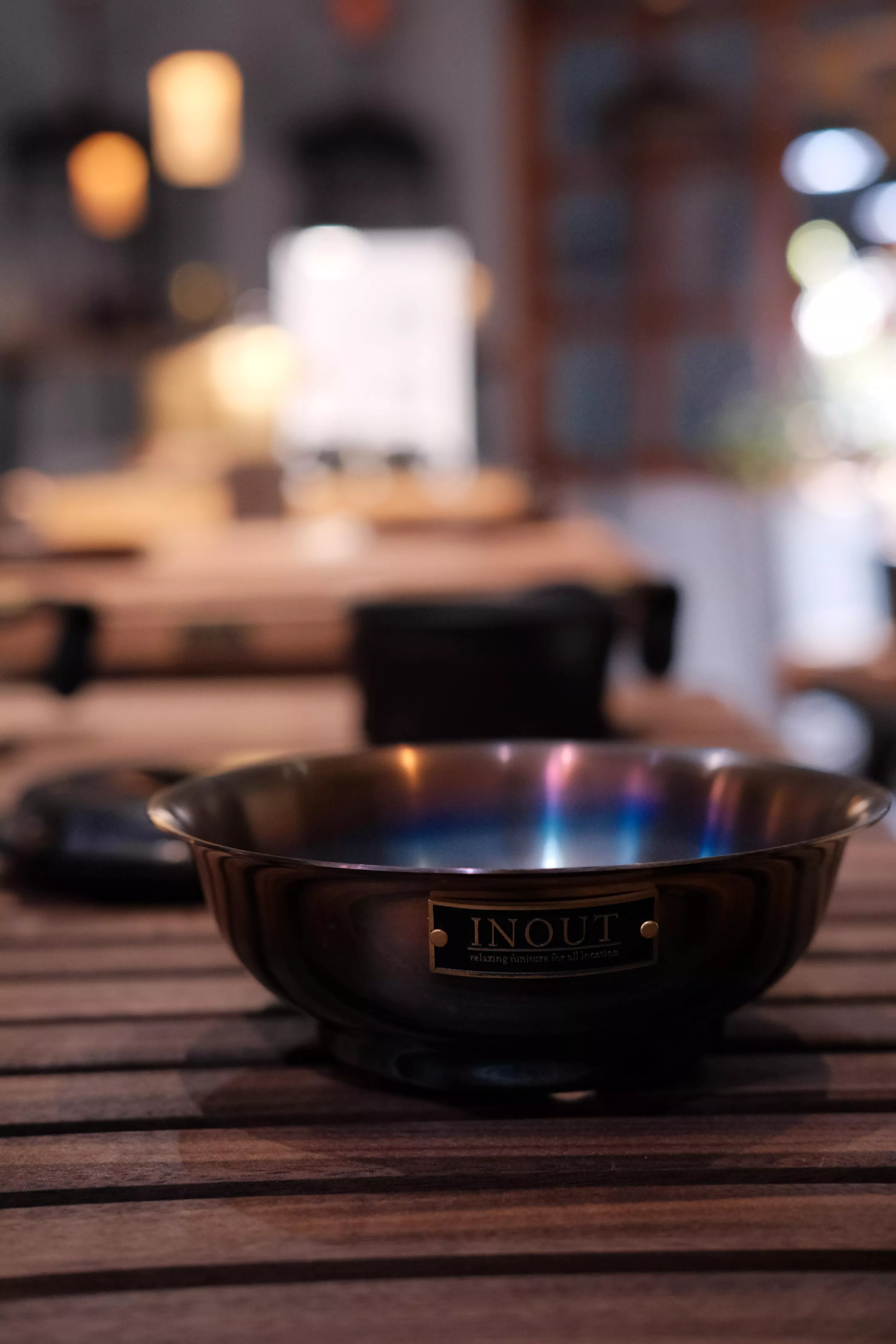 INOUT 植物盆器 UFO半彩燒