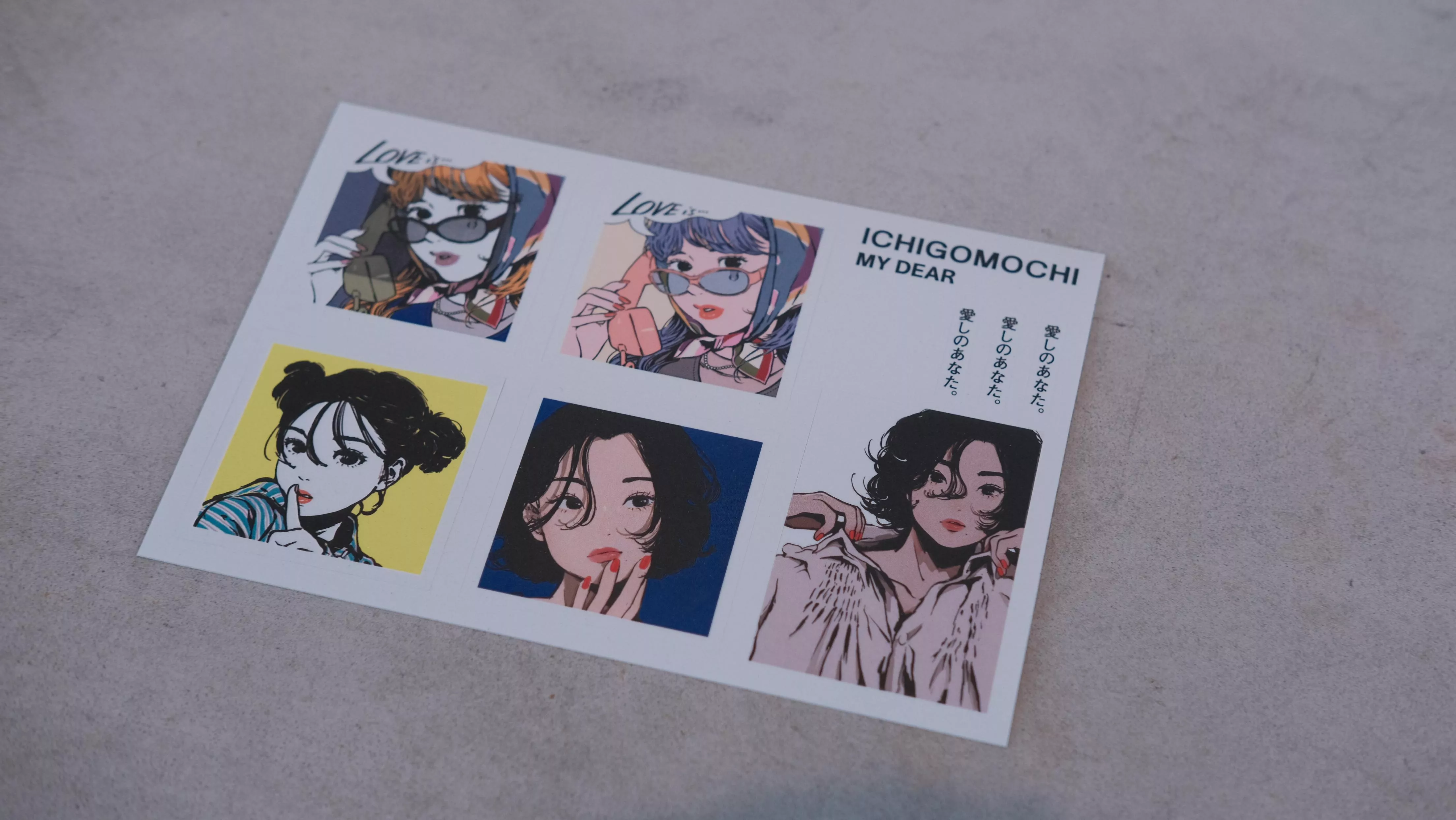 Ichigomochi 貼紙