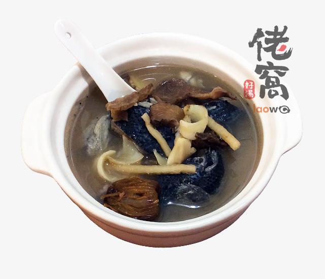 沙蔘玉竹烏骨雞湯