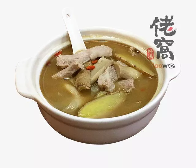 麻油松阪豬肉湯