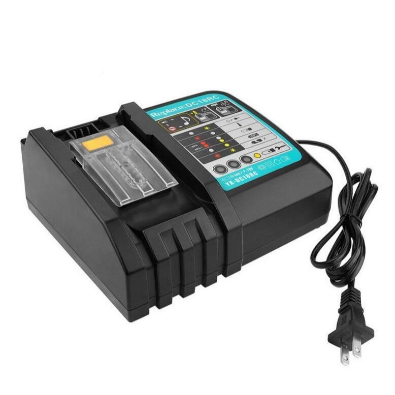 現貨 適用於 Makita牧田14.4V - 18V 3A DC18RCT DC18RC 鋰電池快充【YM00015】