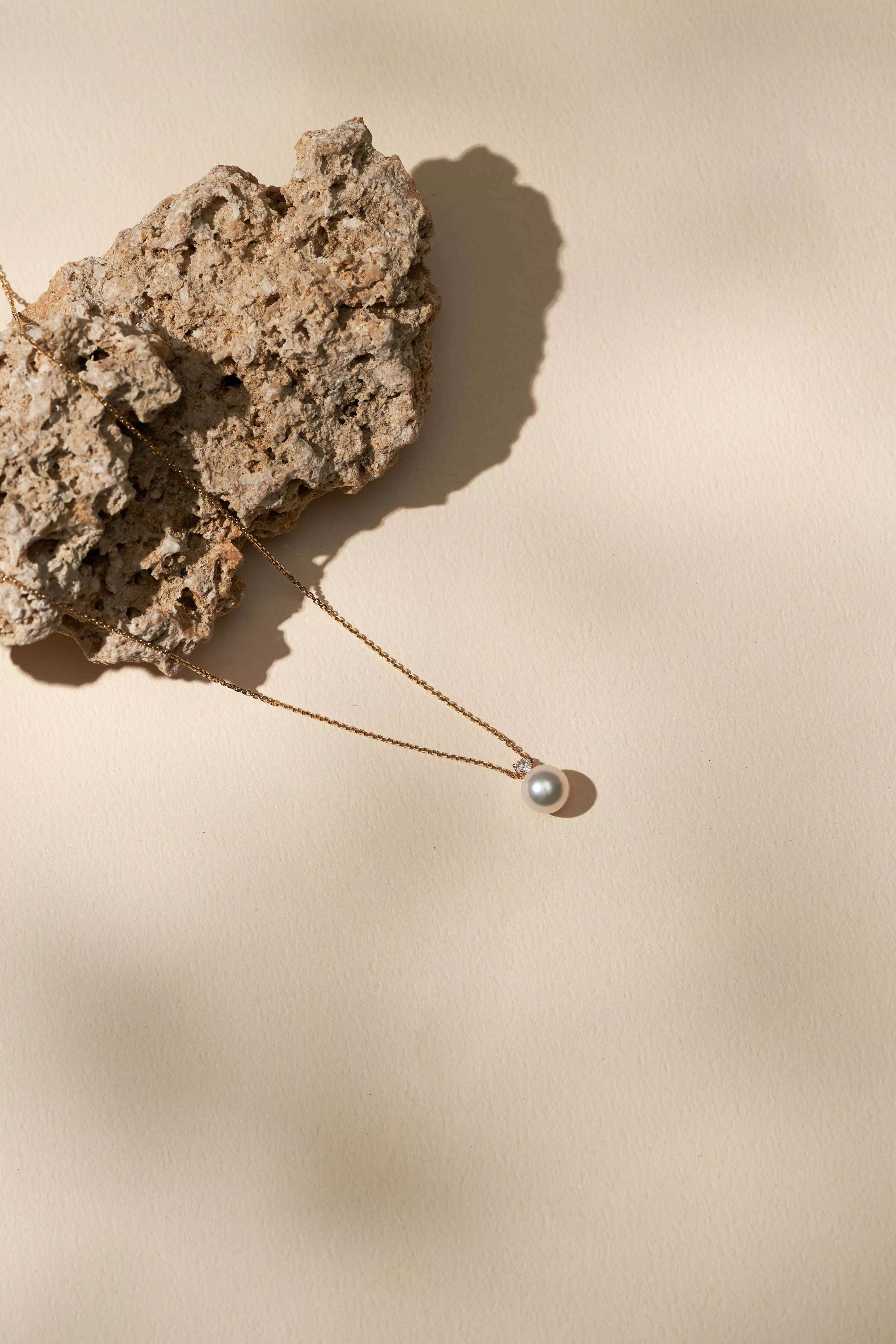 akoya珍珠鑽項鍊