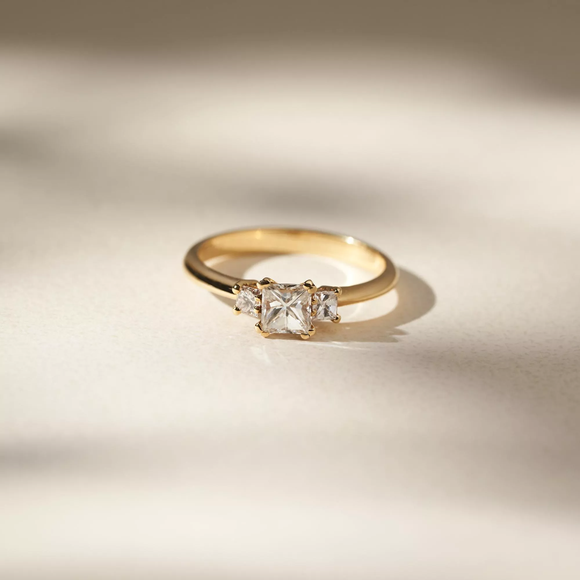 晨光誓約-天然鑽戒