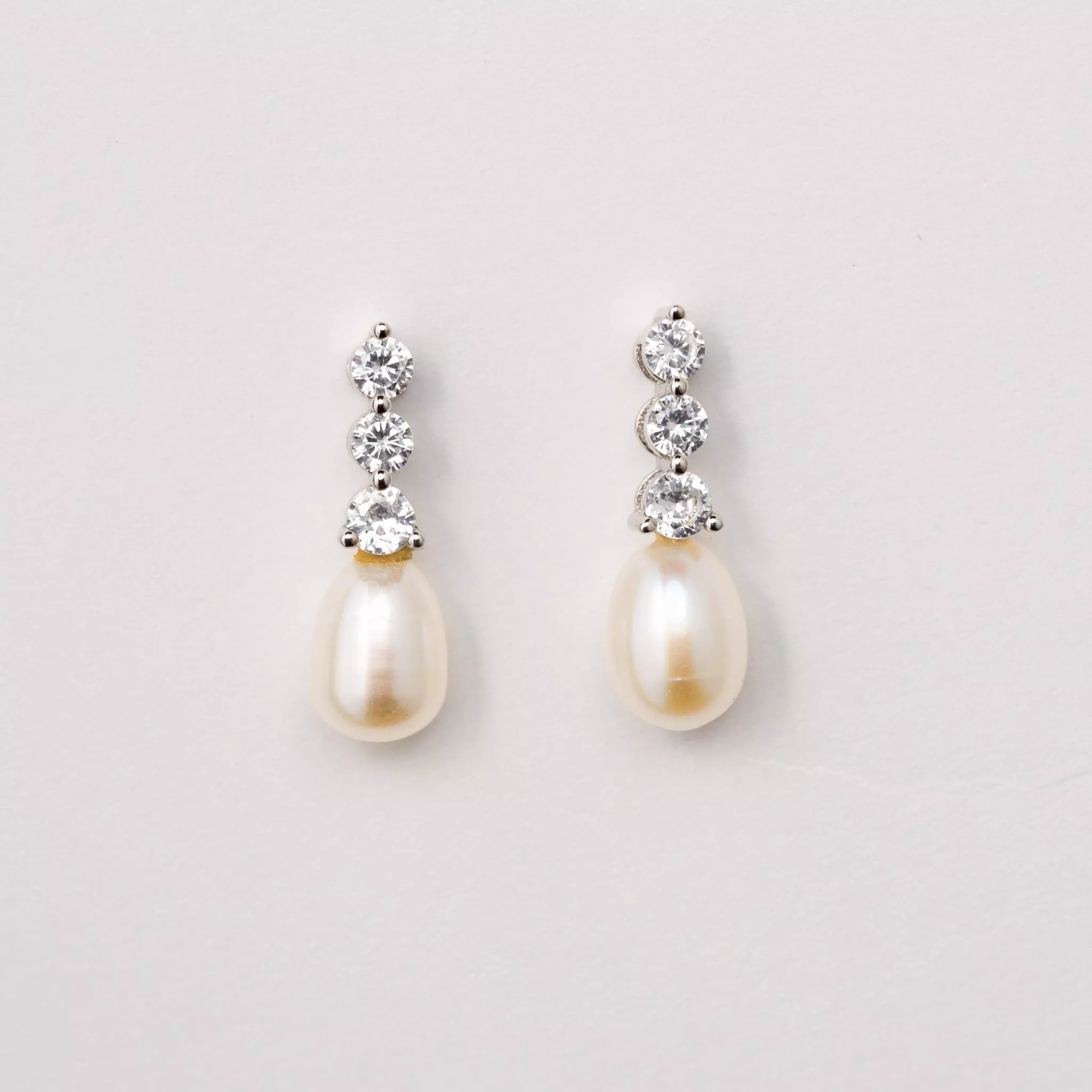 繁星點點 天然淡水珍珠耳環