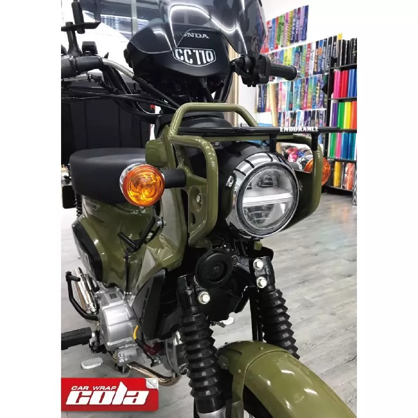 【可樂彩貼】HONDA CC110 大燈保護貼 / 儀表透明犀牛皮 / 改色燈膜