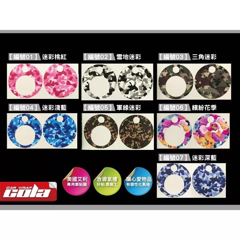 【可樂彩貼】GOGORO 鑰匙 / iKey彩貼 (雙面)