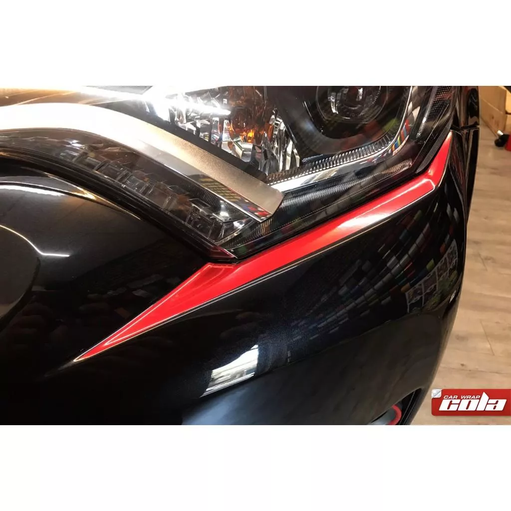 【可樂彩貼】Toyota RAV4-4.5代-燈眉版型貼/改色 (一對)