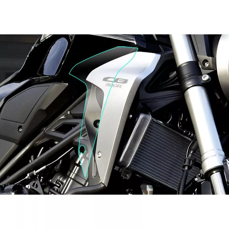 【可樂彩貼】HONDA CB300R 護蓋-透明TPU犀牛皮