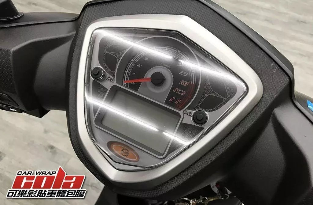 【可樂彩貼】PGO-BON125-儀表板保護貼-TPU犀牛皮