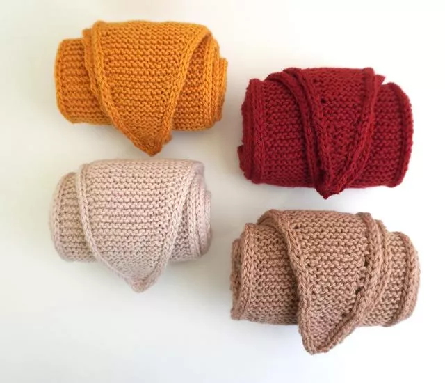 日本防縮純羊毛蘇菲小圍巾（4色）