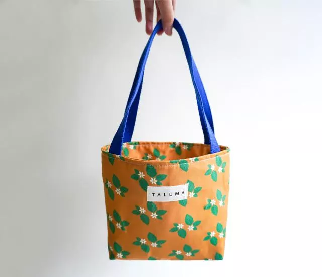 龍葵印花｜帆布手提肩背托特包（2色）