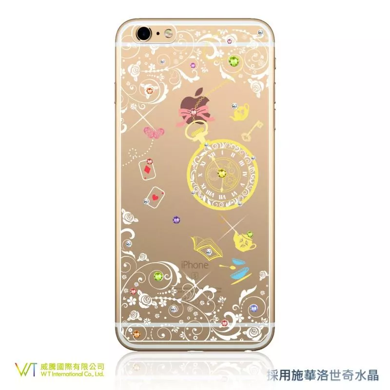 Apple iPhone6 Plus / 6s Plus(5.5) 【 休閒時光 】施華洛世奇水晶 奢華 彩鑽保護殼
