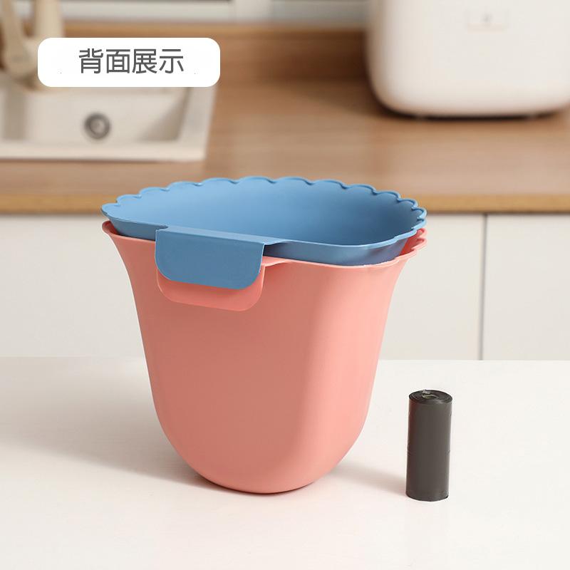 壁掛式花朵垃圾桶