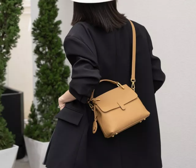 微笑醫事包-橘棕色