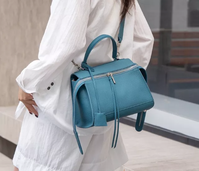 漾彩醫事手提包-藍色