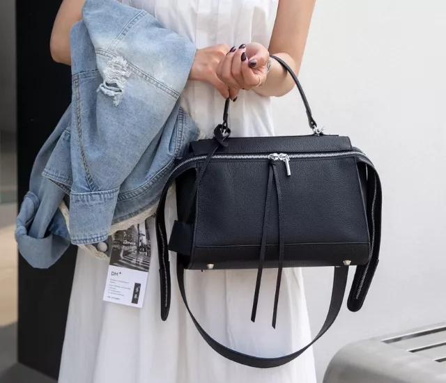 漾彩醫事手提包-黑色