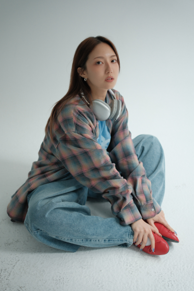 水洗氣球牛仔褲