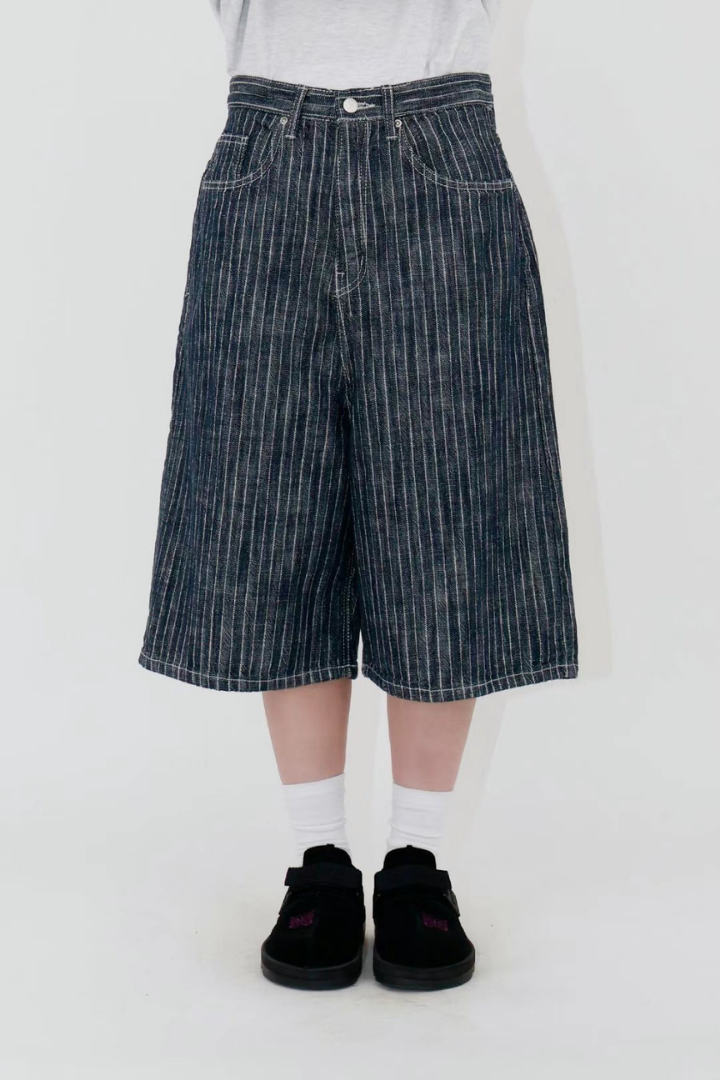 stripe shorts