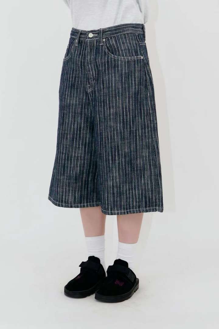 stripe shorts