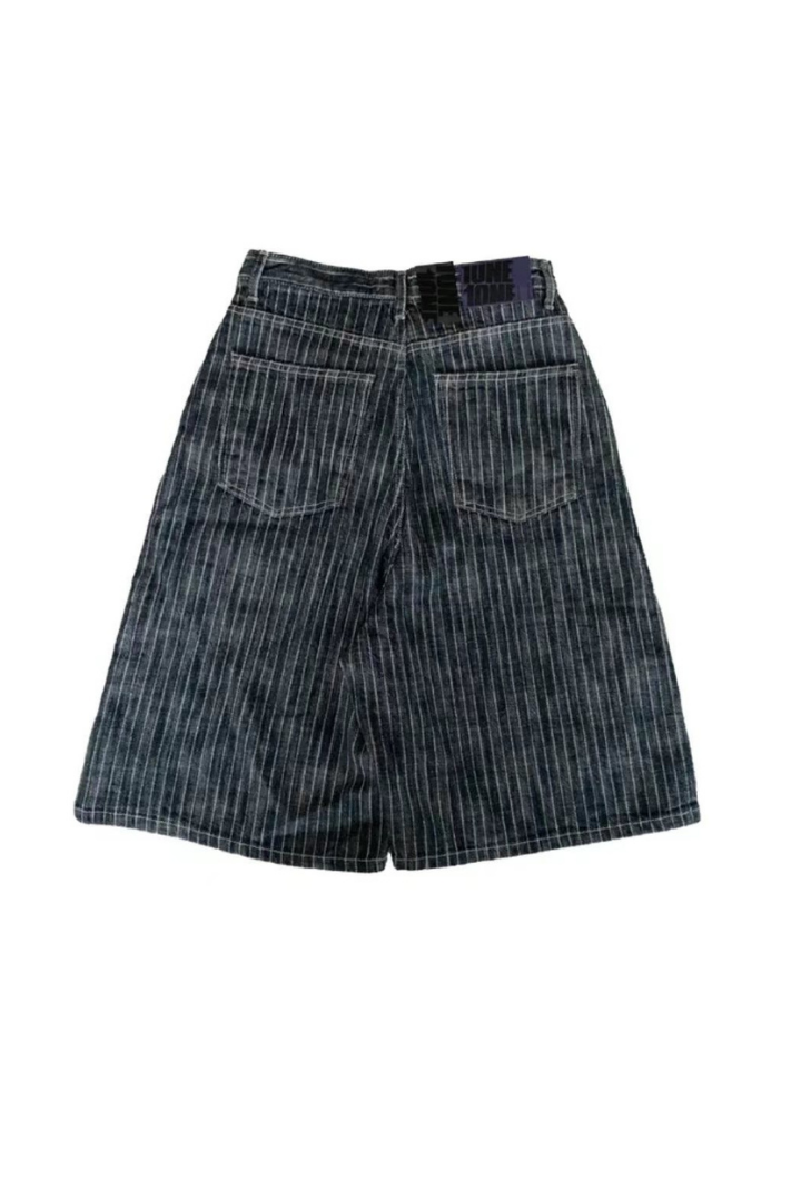 stripe shorts