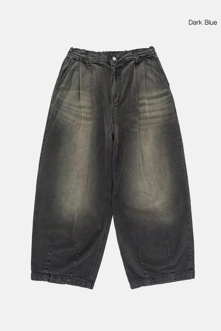 washed jeans