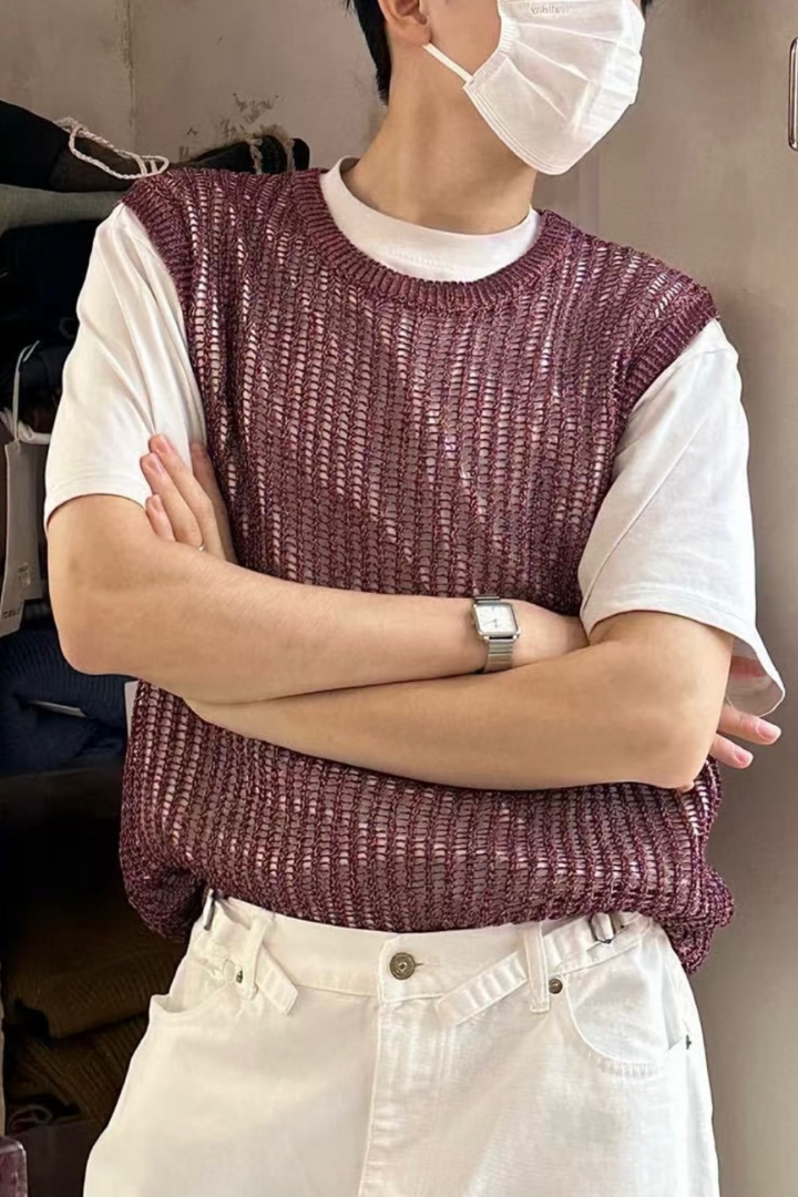 knit vest