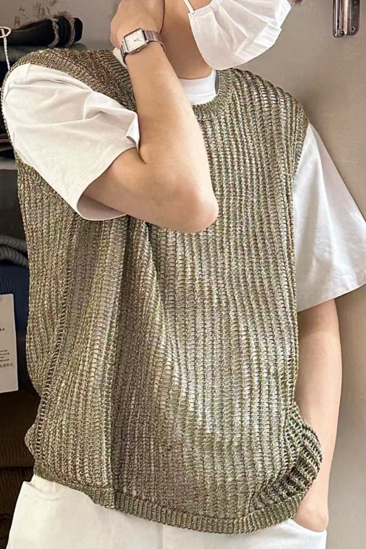 knit vest